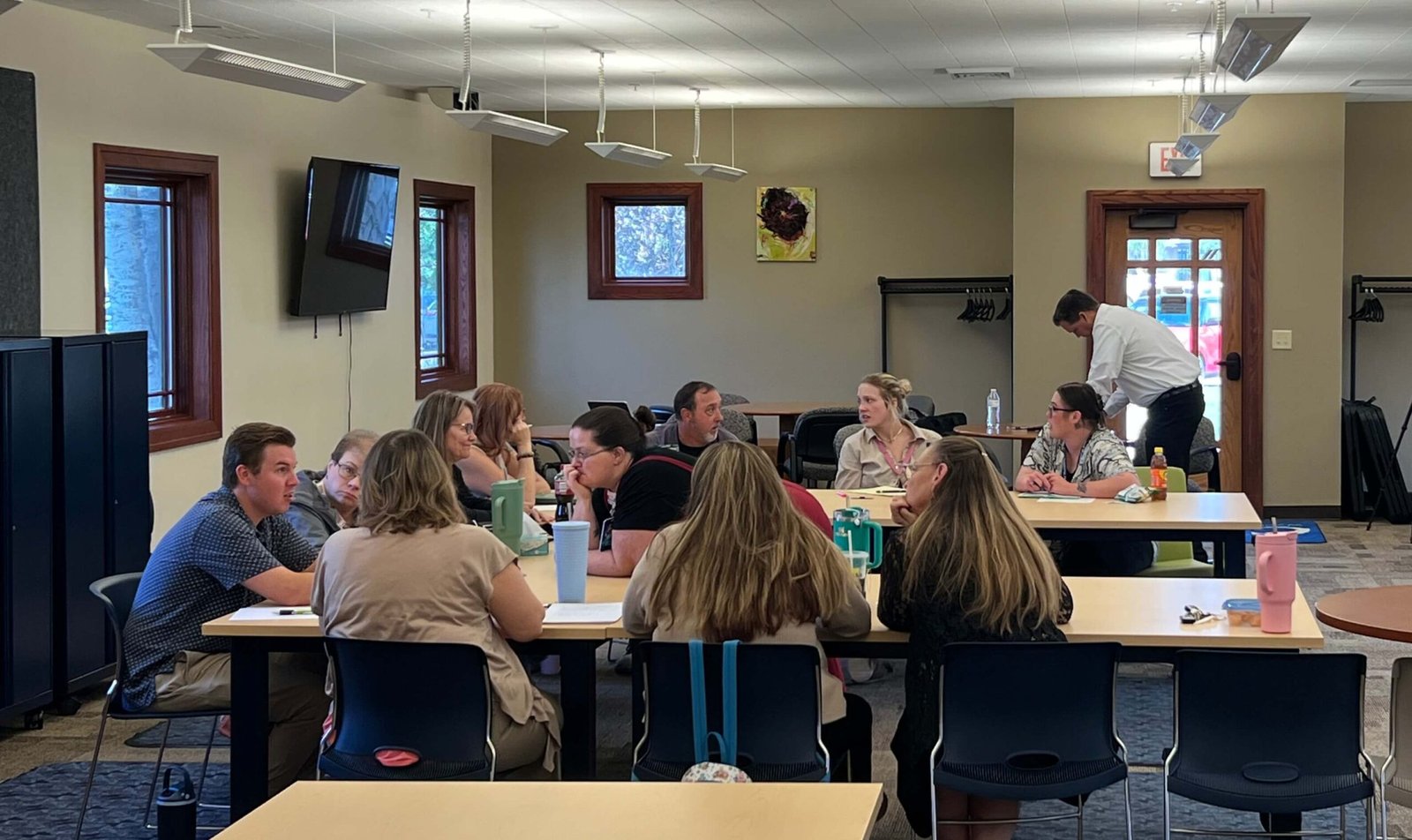 Public sector leadership consulting workshop with GRIFFOX Consulting facilitating structured strategy execution routines.