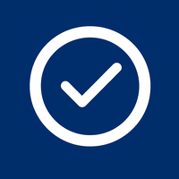 Checkmark icon representing trust and credibility