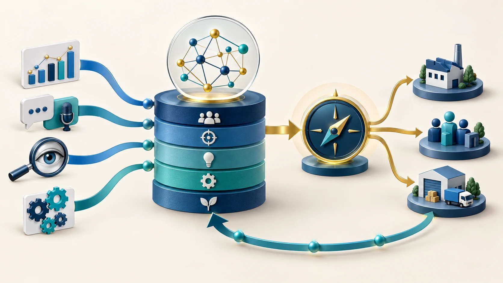 Change management metrics and qualitative evidence form a signal picture that guides enterprise decisions, operational action, and continuous learning.