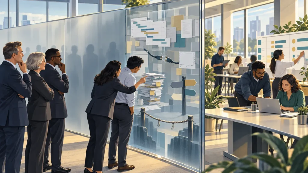 Leaders and employees are examining workload, capability, process, and system problems behind apparent employee resistance to change.